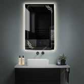 LED Spiegel Vertikal | Touch-Schalter | Neutralweißes Licht - Reyze Seria Good Vibes Model 1