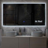 LED Spiegel Rechteckig | Touch-Schalter | Kaltweißes Licht - Reyze Seria Motivated Model 6