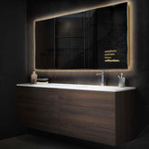 LED Spiegel Rechteckig | Wandschalter-Steuerung | Warmweißes Licht - Reyze Seria Motivated Model 1